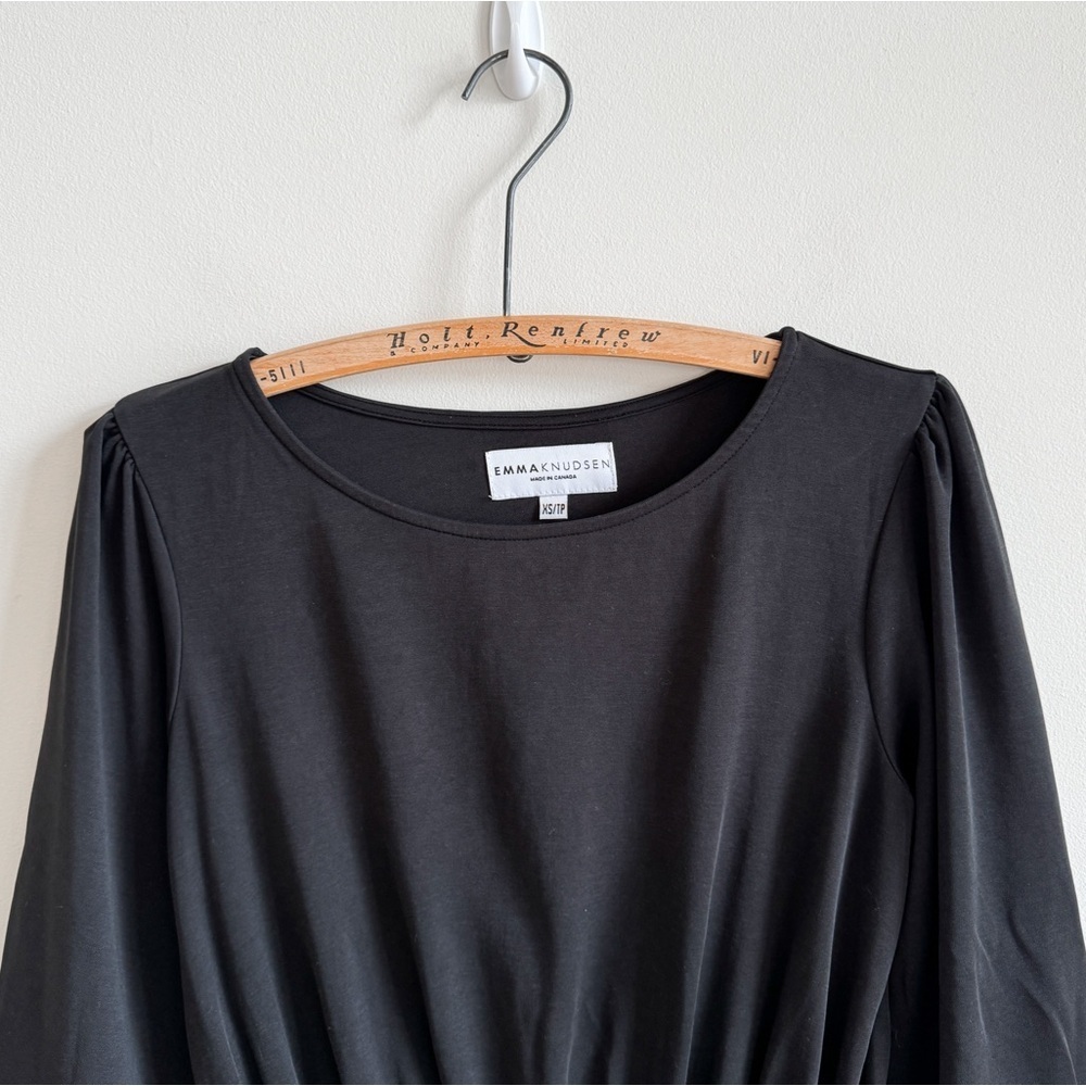 EMMA KNUDSEN • Sawyer Dress in Black - Picture 4 of 10